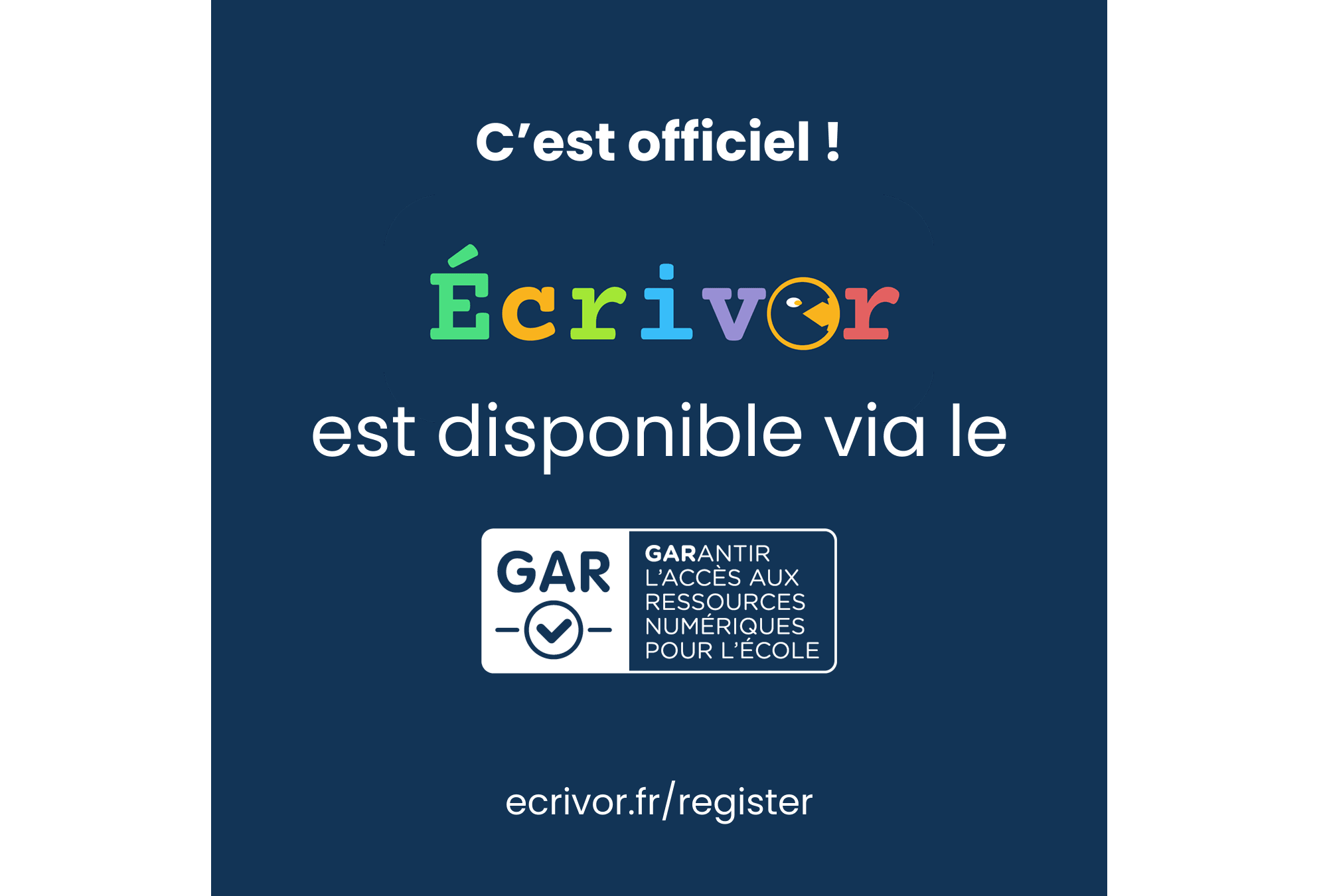 Écrivor dans votre ENT !